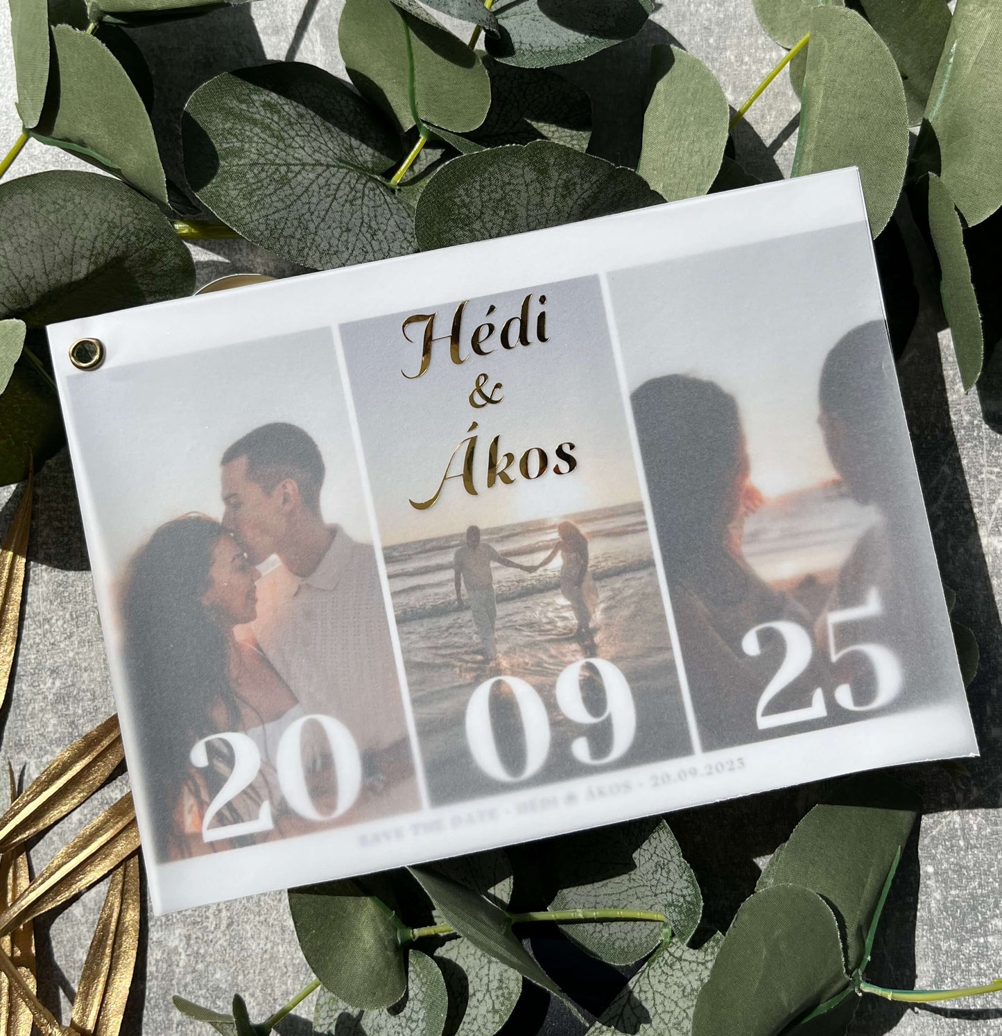 „Velina” - Save The Date Karte