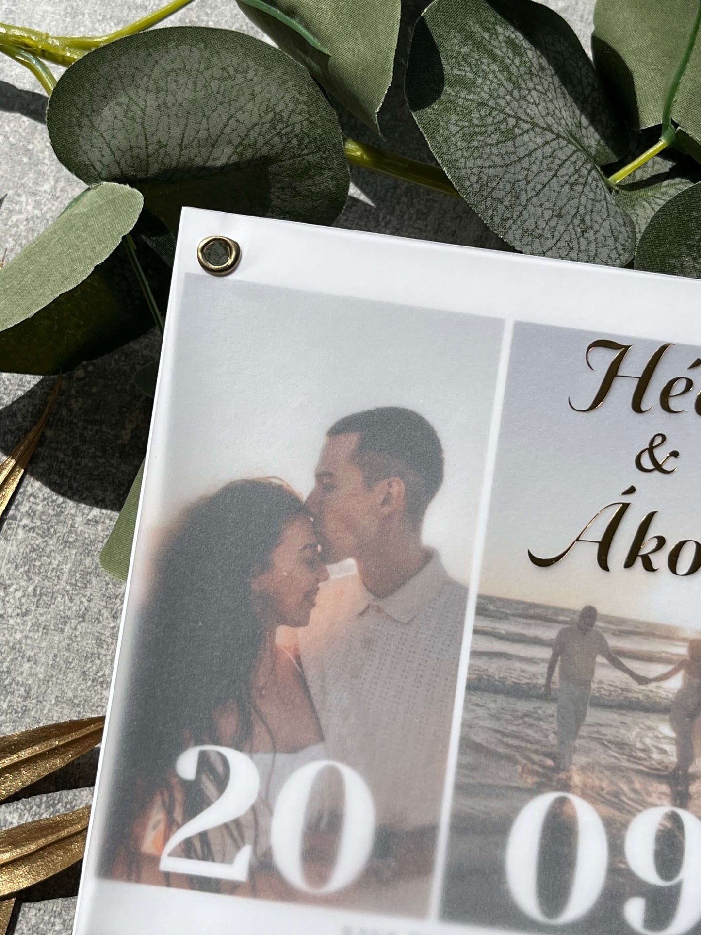 “Velina” - Save The Date card