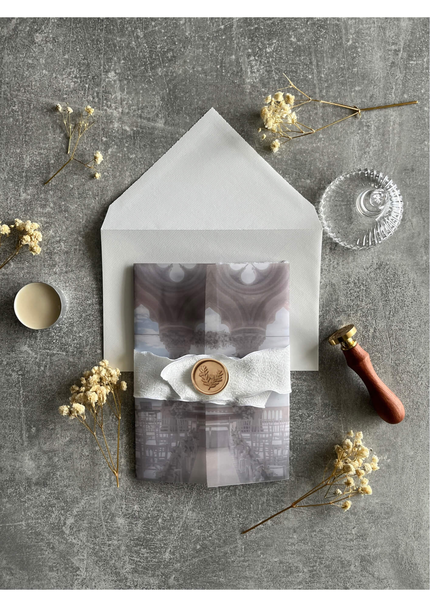 Wedding Invitation Set - "Sketch of Love" 13 x 18 cm