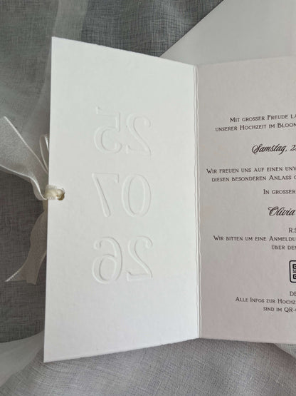 Hochzeitseinladung "Klassik"